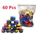 1pc/60pcs Non-slip Rubber Grip Tape Tennis Badminton Fishing Rod Pole Golf Squash Racket Anti Slip Over Grip Tape Sweat Tape. 