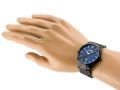 SKMEI 9140 Black Stainless Steel Analog Luxury Watch For Men - Black. 