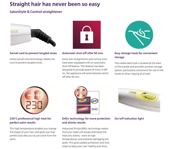 Philips%20Hair%20Straightener%20Model:%20HP%204686%20,%20Imported%20-%20Image%207