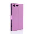 PU Leather Cover For Sony Xperia XZ Premium Case Flip Magnetic Closure Stand Wallet Phone Casing.