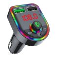 Multifunctional 3.1A USB Car Charger Bluetooth Fm Transmitter Hands-free Mp3. 