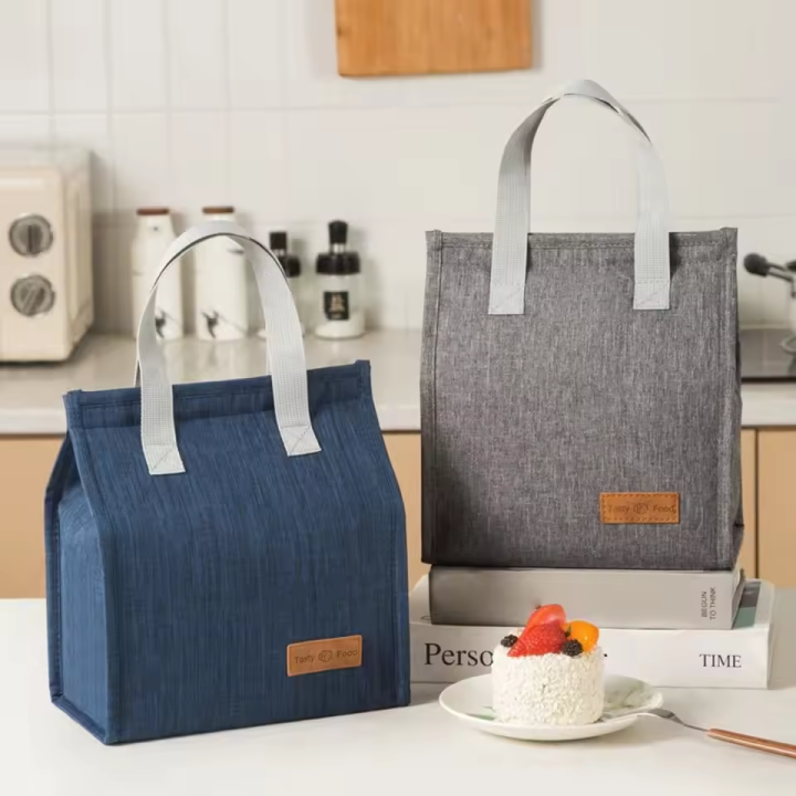 1%20Pcs%20Thermal%20Insulated%20Lunch%20Bag%20Large%20Capacity%20Food%20Storage%20Handbag%20Carrier%20Tote%20with%20Velcro%20Closure%20for%20Kids%20&%20Adults%20School%20Office%20Picnic%20Portable%20Waterproof%20Thermal%20Bento%20Box%20Carrier%20Tote%20with%20Velcro%20Closure%20-%20Image%202