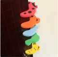 2pcs Baby Safety Door Lock, Door Stopper Cartoon For Baby Protector Kids Finger Protector. 