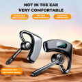 Group Vertical V600 Wireless Headphones Open Ear Hanging Headset Noise Canceling Stereo Headphones With LED Battery Display. 