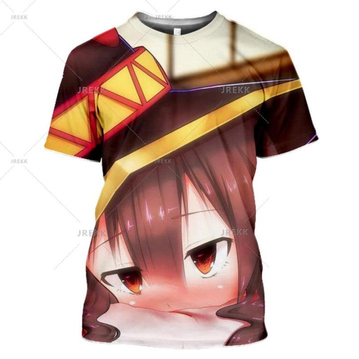 Summer%20Anime%20Konosuba%20T-shirt%20Kawaii%20White%20T-shirt%203D%20Printing%20Men%20and%20Women%20T-shirt%20Megumin%20Men%20Streetwear%20Sportswear%20Tee%20-%20Image%207