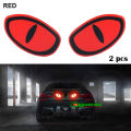 2 pcs x Eye Reflective Sticker Angry Eye Shape Car Bumper Door Safety Reflective Stickers. 