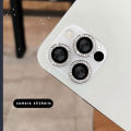 For iPhone 15 Pro Max /15 pro Diamond Camera Lens Protectors Camera Metal Ring Glass for iPhone 15 pro max/15 pro Protective Cap. 