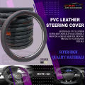 PVC LEATHER STEERING WHEEL COVER FOR CAR. 