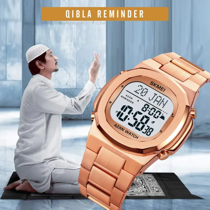 SKMEI%20Full%20Steel%20Muslim%20Azan%20Digital%20Men%20Watches%20for%20Prayer%20with%20Qibla%20Compass%20Adhan%20Alarm%20Hijri%20Islamic%20Wristwatch%20Montre%20homme%20-%20Image%202