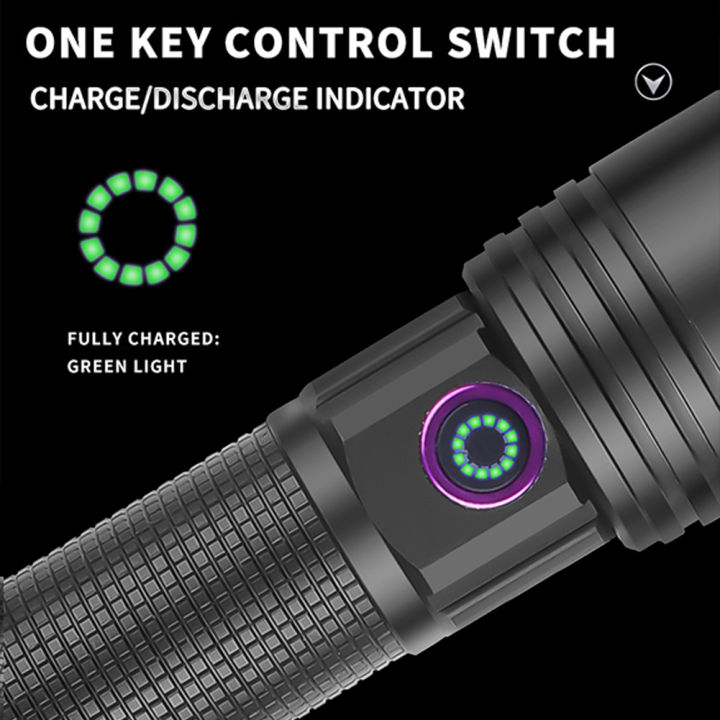 GC%2010W%20365nm%20Purple%20Light%20Flashlight,%20LED%20Powerful%20Flashlights,%20Rechargeable%20Powerful%20Fluorescent%20Detector,%20Purple%20Light%20Flashlight,%20For%20Pet%20Urine%20Detection,%20Resin%20Curing%20-%20Image%202