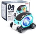 4D Light 09 Future car Toys for Kids with Music Dancing Car for Baby (Multicolor).