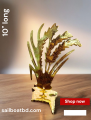 Exclusive Pitoler showpiece Dhaner shish 10" /পিতলের ধানের শীষ 10 inch. 