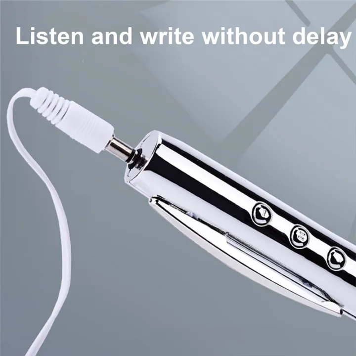 Pen%20MP3%20Player%20USB%20Portable%20Music%20Player%20Multifunctional%20Student%20Walkman%20Writable%20Pen%20Player%20Silver%20-%20Image%202