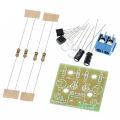 DIY Electronic Kit 5MM LED Flashing Light Circuit Simple LED Blinking Flip Flop Suite Welding Practice Parts DC 3-9V Creek.