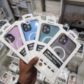 For iPhone 12 Pro Magsafe Magnetic Wireless Charging Case Clear Shockproof Solid Hard PC Protect Back Cover.
