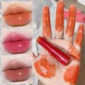 【Top-rated】 HERORANGE Non-stick Cup Lip Tint / Moisturizing Jelly Lip Gloss / Waterproof and Long-lasting Lip Glaze / Water Light Lipstick / Makeup for Women. 