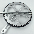 2X Folding Bike Crankset 52T Square Hole 170mm CNC Crankset Bicycle Crank Set Sprocket. 
