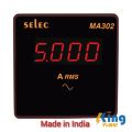 Selec MA302 Digital Ammeter Meter, Size:- (96X96) India. 