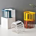 Toilet Paper Shelf Bathroom Kitchen Tissue Box Wall-Mounted Sticky Paper Storage Box Toilet Paper Holder Roll Paper.
