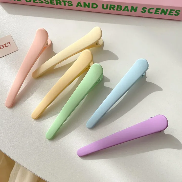 Korea%20Macaron%20Color%20Makeup%20Clips%20Simple%20Cute%20Duck%20Mouth%20Clip%20Fashion%20Acrylic%20Hair%20Clip%20Women%20-%20Image%208