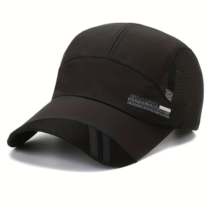 Breathable%20Sun%20Protection%20Baseball%20Cap%20For%20Outdoor%20Gorras%20Hombre%20Quick%20Drying%20Adjustable%20Sports%20Cap%20For%20Running%20Snapback%20-%20Image%203