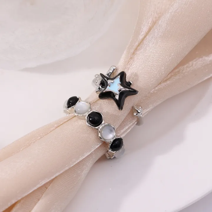 1/2Pcs%20Fashion%20Color%20Blocking%20Star%20Rings%20Imitation%20Opal%20Stone%20Ring%20Y2k%20Girls%20Women%20Personality%20Punk%20Ring%20Trendy%20Jewelry%20Gifts%20-%20Image%205