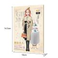 14.5*10cm Paper Magnetic Princess Dress Up Paper Doll Pretend Play Toy Encourage Creation Funny Clothes Dress Up Puzzle Game. 