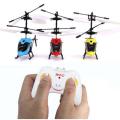 Exclusive Infrared induction aircraft, Magic Hand Sensored rechargeable Mini Aircraft Helicopter BLUE,RED Kids Toy Gift, With Remote control.