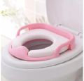 Baby Toilet Seat Safe Soft Training Seat Potty Sitting Ring with Handles Bathroom Trainer Closestool Cover. 