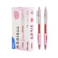 Deli EG09-RD Retractable Gel Pen 0.5mm (Red). 