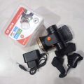 SD GOLD SD-5217 Rechargeable Dual Modes Water Resistant LED Headlamp With Box & Charger. 
