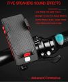 4 in 1 Bicycle USB Rechargeable Led Bicycle Light with Horn and Mobile Holder With PowerBank.