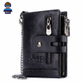 Pure Leather Wallet For Men Black - Wallet - Wallet For Men. 