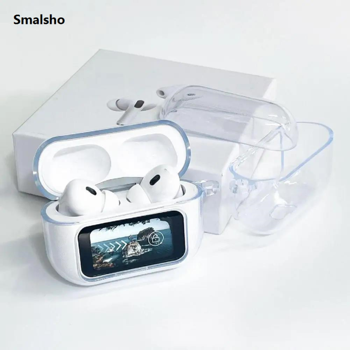 Transparent silicone case A9PRO earphone protective cover, shockproof, dustproof wireless earphone protective cover