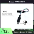 YONGSE Y01 TypeC Light-ning to 3.5mm/4.4mm Chip CX31993 CX31988 C100 Earphone Amplifie Digital Decoder Cable OTG DAC Adapter. 