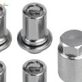 Wheel Lock Lug Nuts Set Heavy Duty Replacement Fittings Auto Accessories 4.4cm. 