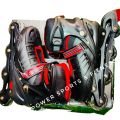 Inline Roller Skating Shoes - Size (39-42) - Black - Sports Alpha. 