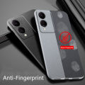 Biruiqu For VIVO Y17s Shockproof Anti Slip Soft TPU Sandstone Matte Back Case Cover. 