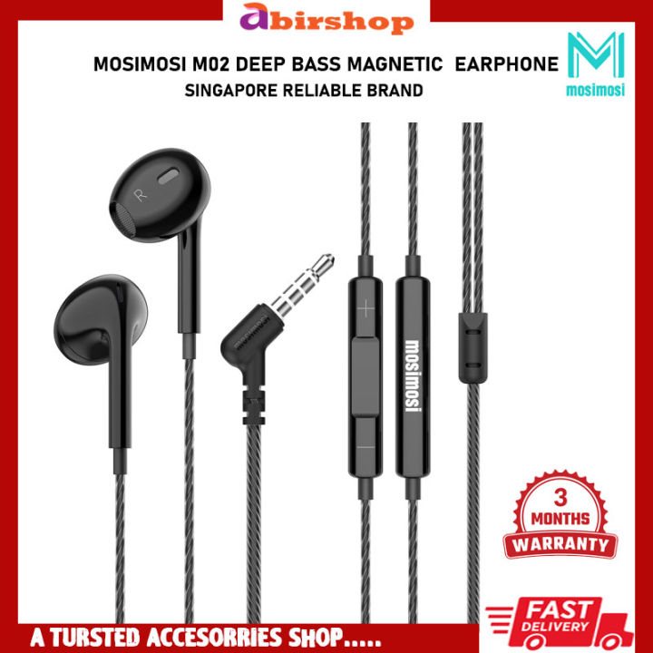 Mosimosi M02 Earphone Deep Bass Earphone