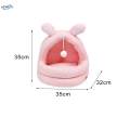 Lovely Cat Nest Comfortable Universal Cat Bed House for Cats and Small Dogs S Pink. 