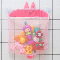 Baby Bath Toys Cute Duck Frog Mesh Net Storage Bag Strong Suction Cups Bath Game Bag Bathroom Organizer Water Toys for Kids Gift MuXiaRe. 