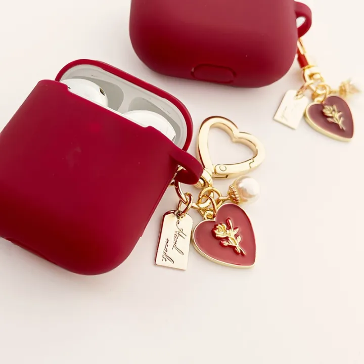 Pearl%20Love%20Rose%20Vintage%20Keyring%20For%20Airds%201%202%20Case%20%20Red%20Earphone%20Protective%20Case%20%20For%20Airds%20Pro%203%20Headphone%20Case%20Cute%20-%20Image%204