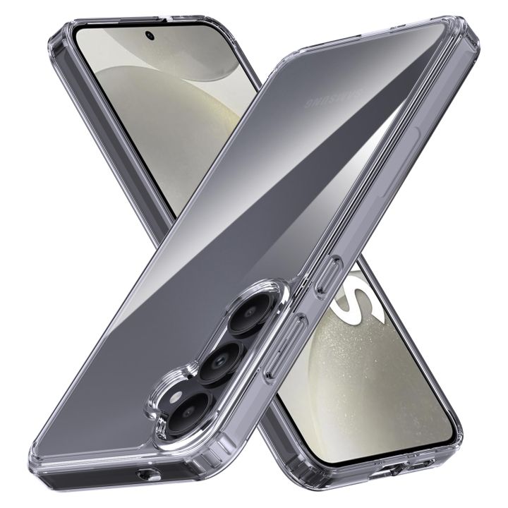 Samsung Galaxy S24 Plus Premium Silicone Case Crystal Clear Soft TPU Ultra-Thin Transparent Flexible Protective Mobile Phone Back Cover