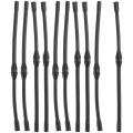 80X Black Hose Pipe for Chinese Chainsaw 4500 5200 45Cc 52Cc 58Cc MT-9999 Plastic Hoses Pipes Tool Part. 