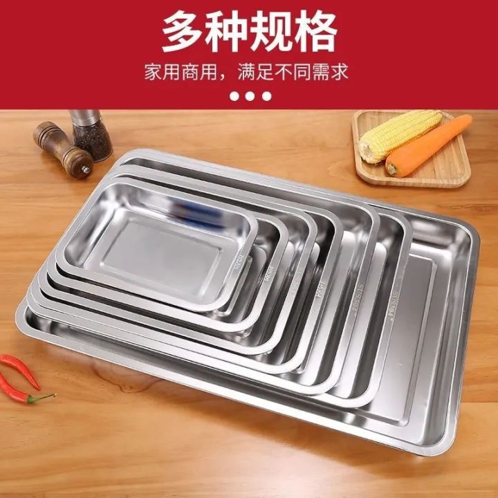 Stainless%20Steel%20Rectangular%20Tray%20and%20Dinner%20Plate%20Square%20Plate%20Grilled%20Fish%20Dish%20Barbecue%20Plate%20Flat%20Steamed%20Fish%20Plate%20Steamed%20Rice%20Fruit%20Plate%20-%20Image%205