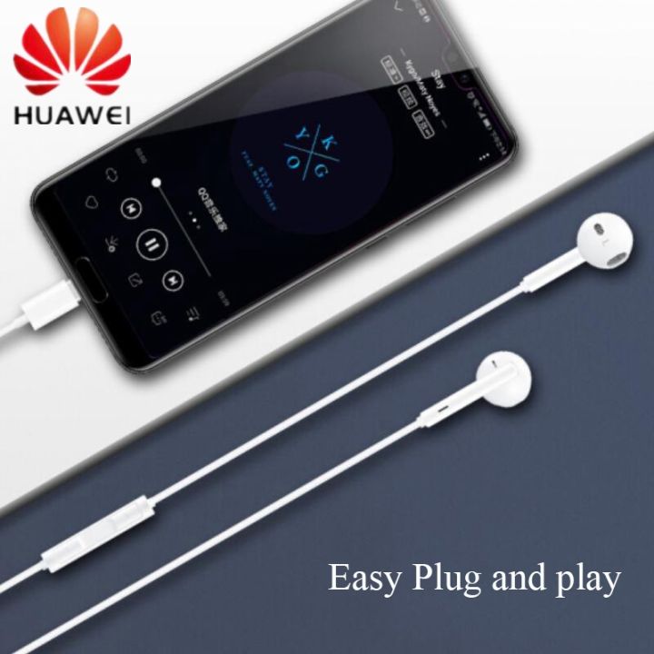 Earphone%20USB%20Type-C%20Jack%20In%20Ear%20Headphone%20Headset%20Mic%20Volume%20Huawei%20Nova%205T%20P30%20P20%20Pro%20-%20Image%207