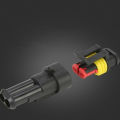 20PCS Car Sealed Waterproof Electrical Wire Connector Plug 2 Pin Way. 