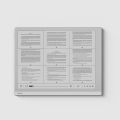 BOOX Go 10.3 | 4.6mm Monochrome ePaper Notepad. 