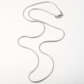 Stylish Men Stainless Steel Flat Snake Neck Chain.