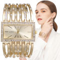 Womens Luxury Fashion Rose Bangle Bracelet Watch Women Dress Clock Female Lady Girls Wristwatch. 